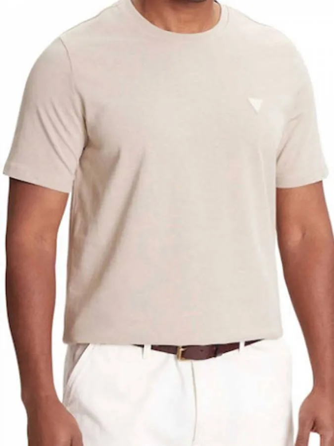 GUESS - Ανδρικό T-shirt Regular Fit M4YI0AKCCM1-G1CA Μπεζ