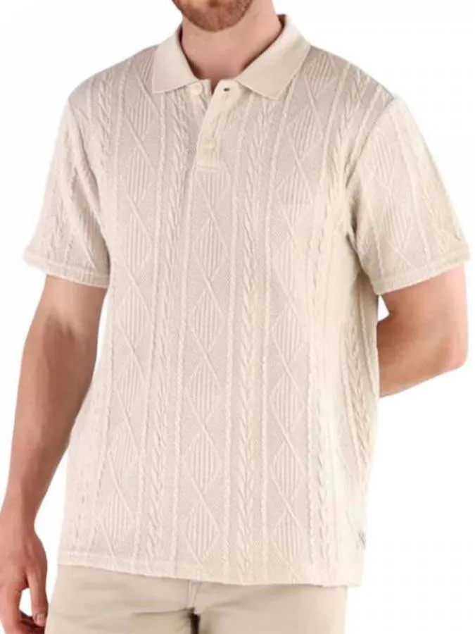 GUESS - Ανδρική μπλούζα M6RP37KB312-G291  Μπεζ