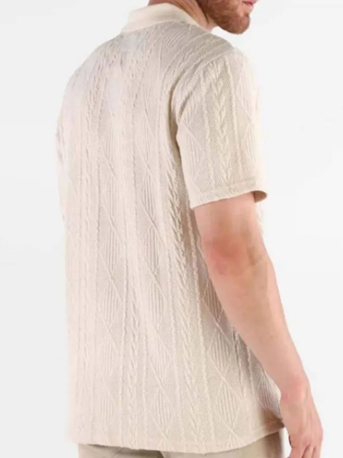 GUESS - Ανδρική μπλούζα M6RP37KB312-G291  Μπεζ