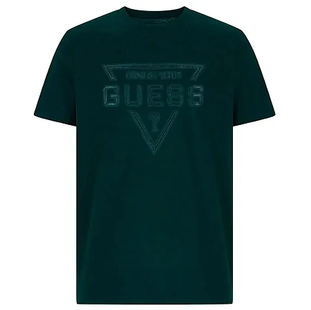 GUESS - Ανδρικό T-shirt Slim Fit M6RI09I3Z14-G8J3 Πράσινο