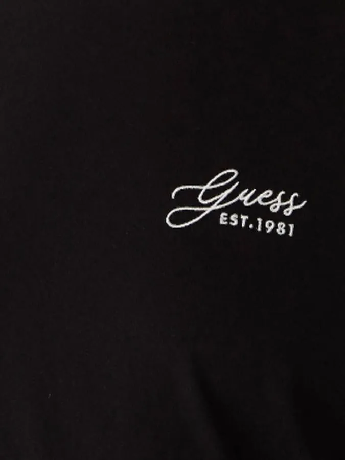 GUESS - Ανδρικό T-shirt Regular Fit M6RI14I3Z14-JBLK Μαύρο