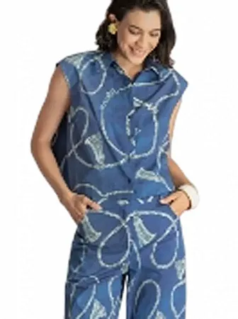 MOUTAKI - Γυναικείο πουκάμισο 26.03.62 Multi