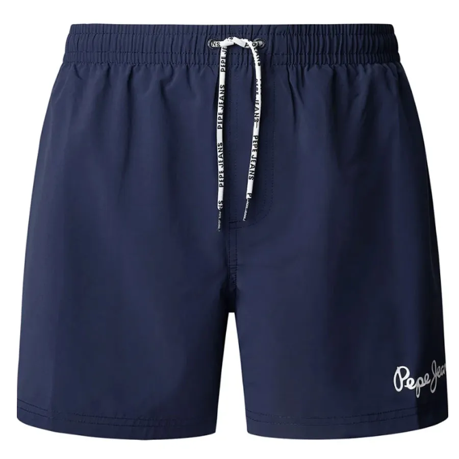 PEPE JEANS - Ανδρικό μαγιό Solid Swimshort PMB100004 (595) Navy