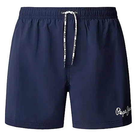 PEPE JEANS - Ανδρικό μαγιό Solid Swimshort PMB100004 (595) Navy