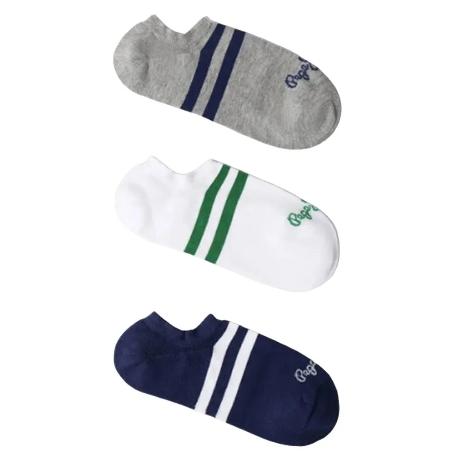 PEPE JEANS - Ανδρικές κάλτσες SOLID NS 3P PMU300007 (933) Multi