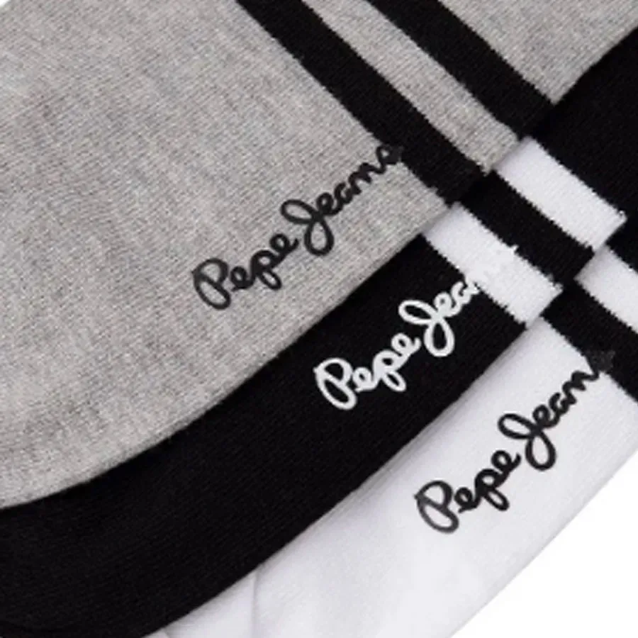 PEPE JEANS - Γυναικείες κάλτσες PEPE NS 3P PMU30043 (0AA) Multi