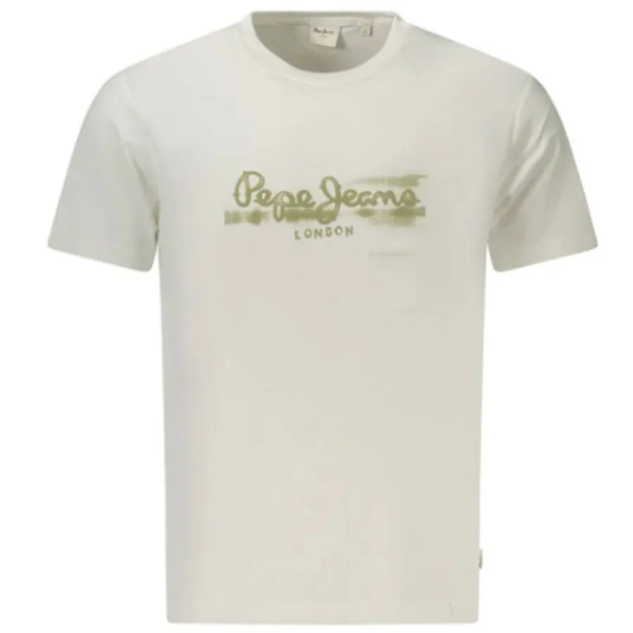 PEPE JEANS - Ανδρικό T-shirt SEASONAL LOGO FANTASY 3 PM5010292 (800) White