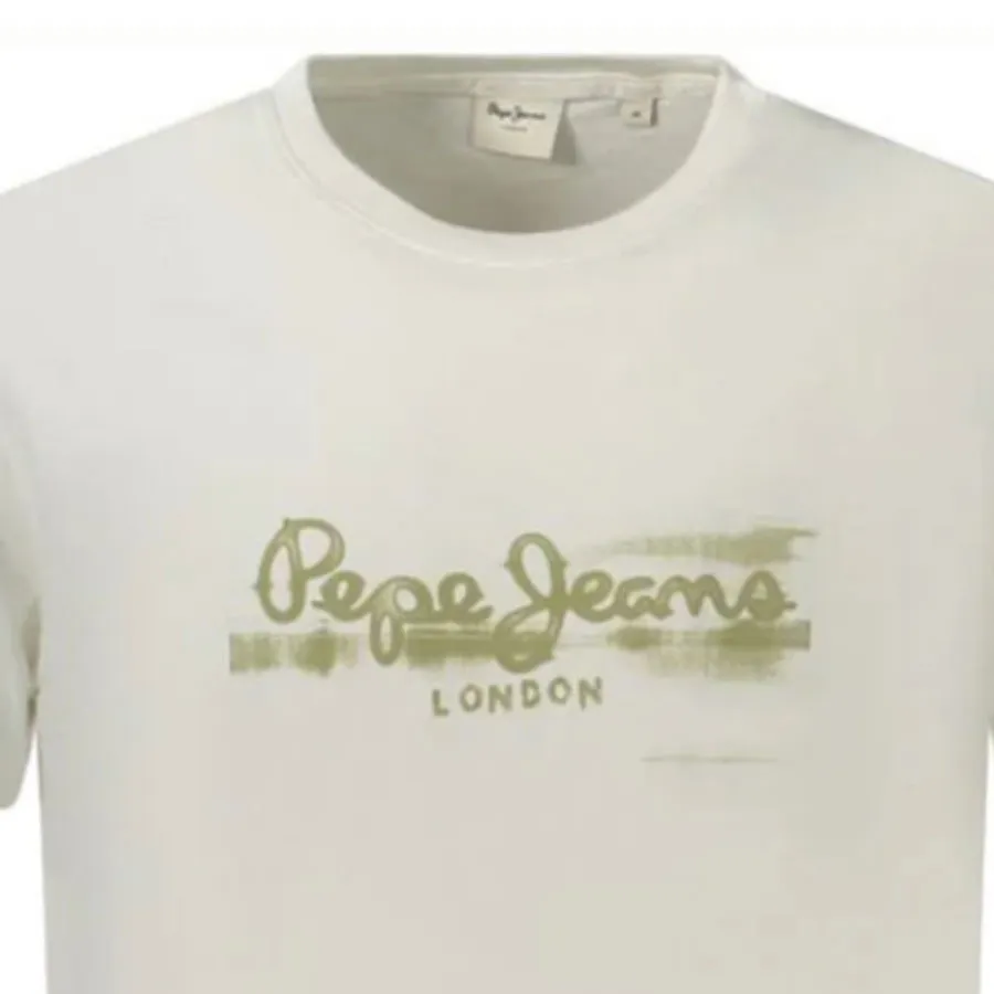 PEPE JEANS - Ανδρικό T-shirt SEASONAL LOGO FANTASY 3 PM5010292 (800) White