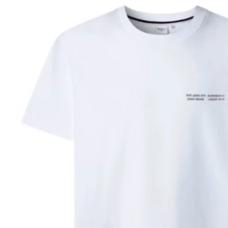 PEPE JEANS - Ανδρικό T-shirt  Regular Fit SEAN TEE PM5010294 (800) White