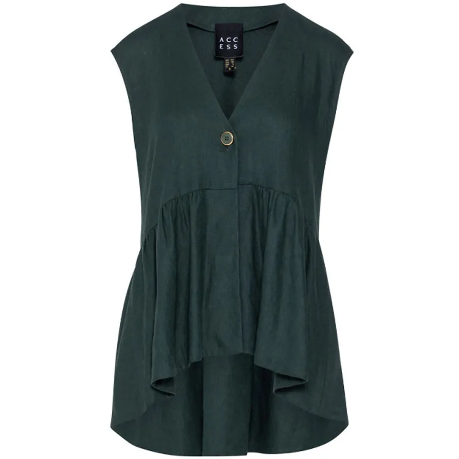 ACCESS - Γυναικείο γιλέκο 63-2045-PINE