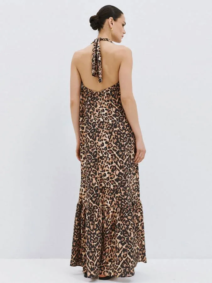 ACCESS - Γυναικείο φόρεμα 63-3400-LEOPAR