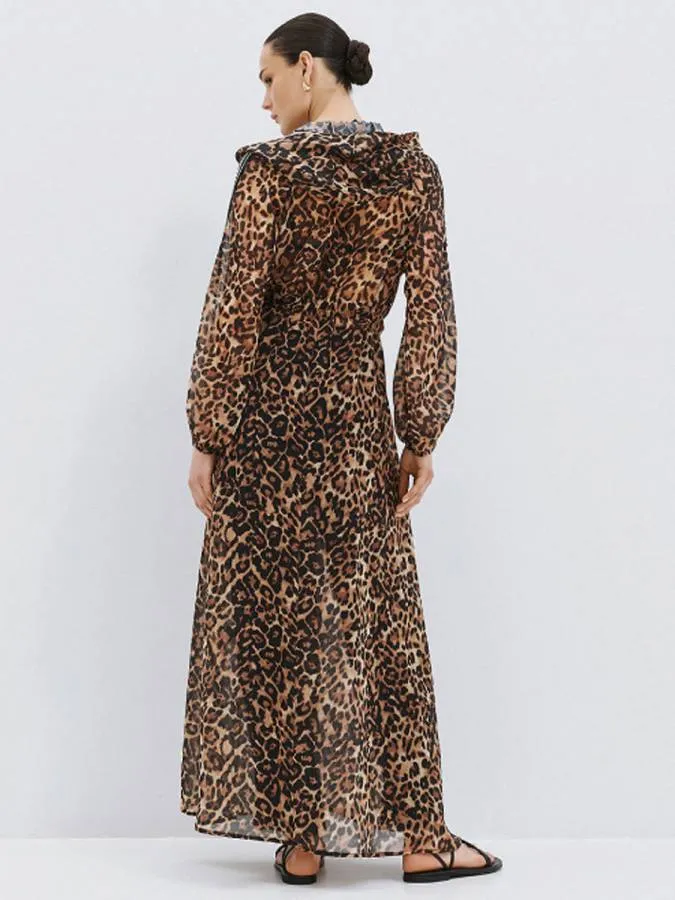 ACCESS - Γυναικείο φόρεμα 63-3441-LEOPAR