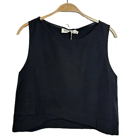 MOUTAKI - Γυναικείο τοπ 26.01.59 Μαύρο