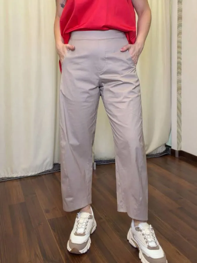 MOUTAKI - Γυναικείο παντελόνι 26.03.06 Μπεζ