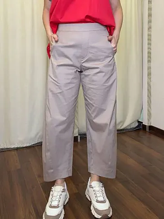 MOUTAKI - Γυναικείο παντελόνι 26.03.06 Μπεζ