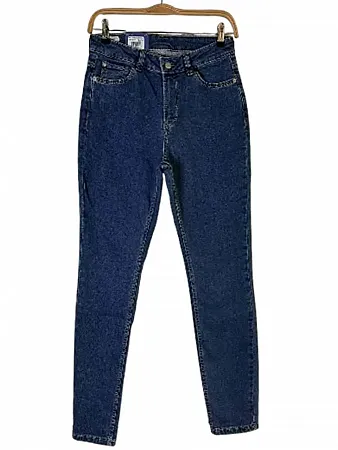 PEPE JEANS - Γυναικείο jean High-Rise Taper Fit Jeans - Violet PL204176 (000) Medium Dark Wiser