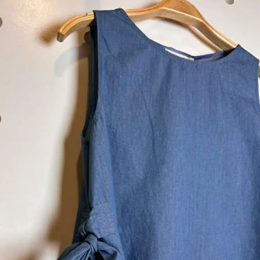 MOUTAKI - Γυναικείο τοπ 26.01.41 Γαλάζιο