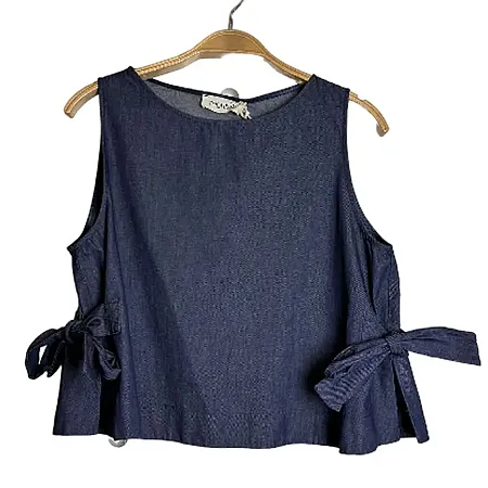 MOUTAKI - Γυναικείο τοπ 26.01.41 Μπλε