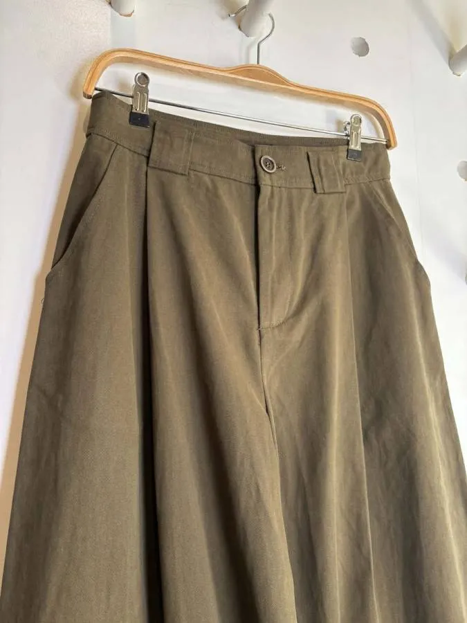 LUMINA - Γυναικεία παντελόνα LC260110 Verde Militaire