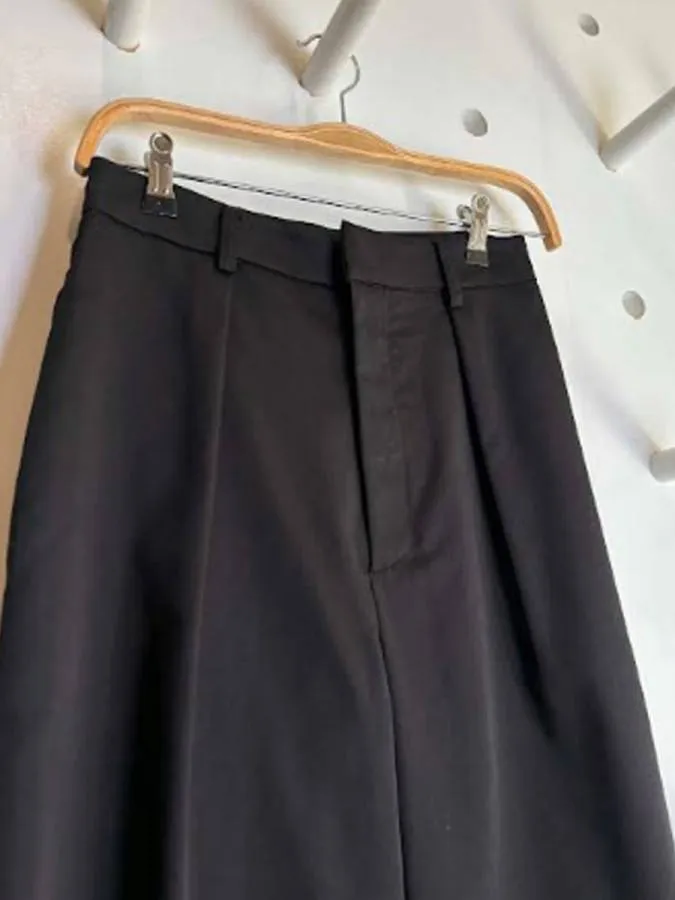 LUMINA - Γυναικείο παντελόνι LD2407 Μαύρο