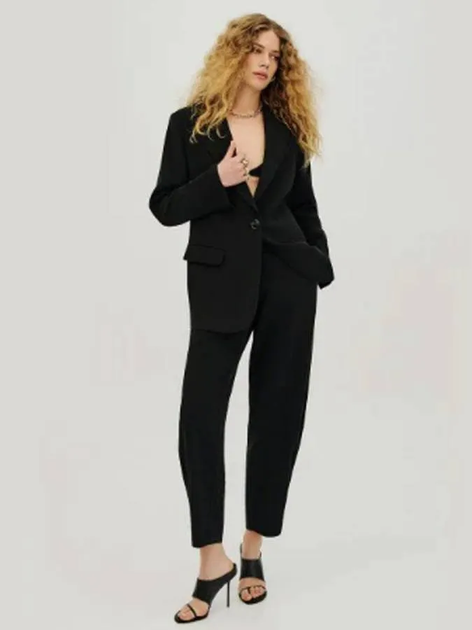 ACCESS - Γυναικείο σακάκι 63-1018-BLACK