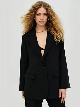 ACCESS - Γυναικείο σακάκι 63-1018-BLACK