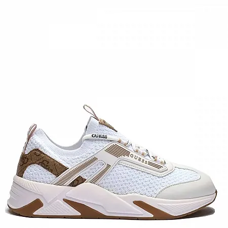 GUESS - Γυναικεία sneakers Genga FLPGENFAP12 Λευκό