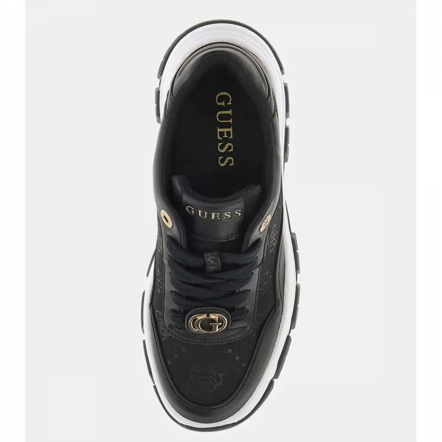 GUESS - Γυναικεία sneakers Berrett FLFBRTELE12 Μαύρο