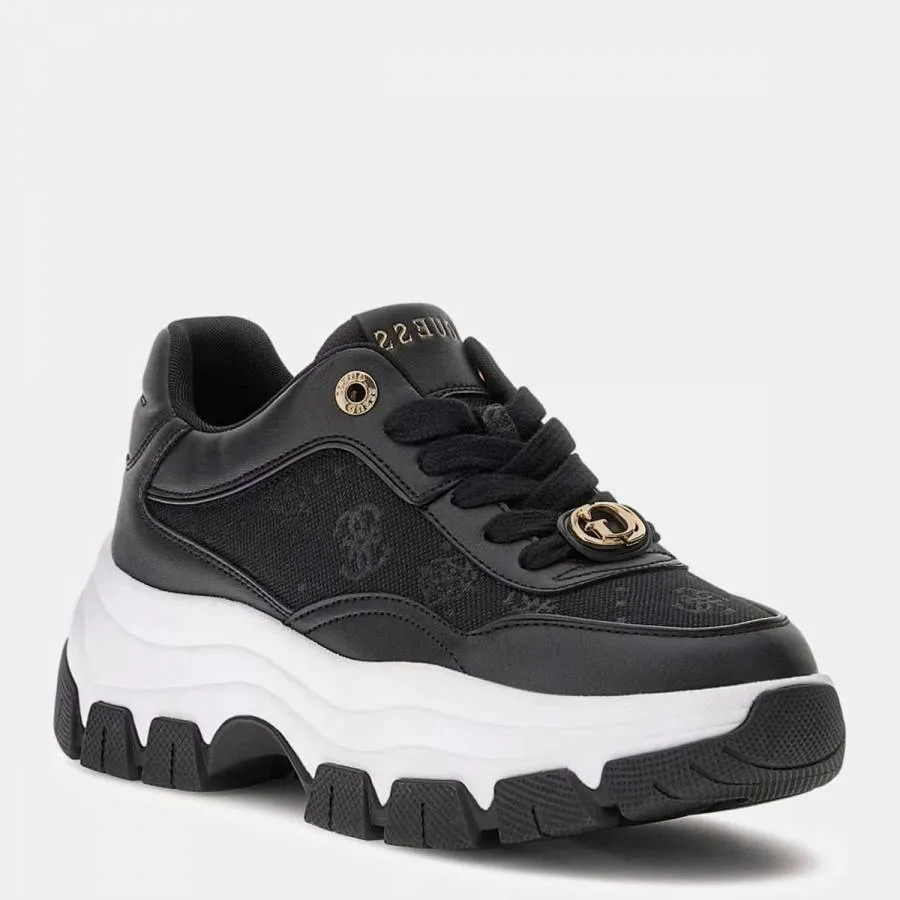 GUESS - Γυναικεία sneakers Berrett FLFBRTELE12 Μαύρο