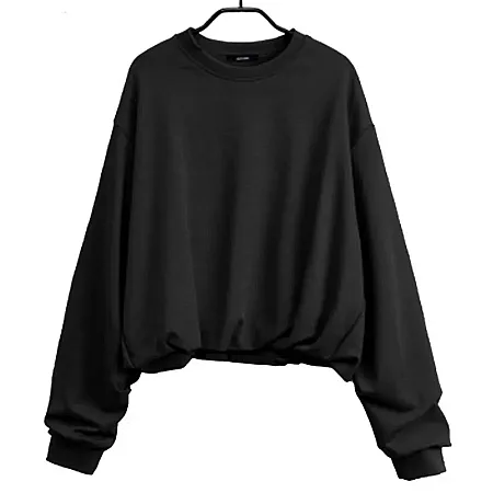 LUMINA - Γυναικεία μπλούζα L9328 Μαύρο