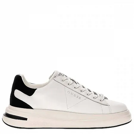GUESS - Αντρικό sneakers ELBA FMFLBALEA12 Λευκό/Μαύρο