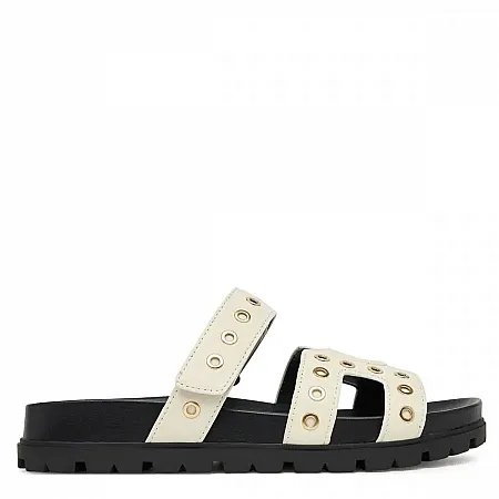 GUESS - Γυναικεία παντόφλα FASHIE FLPFASELE03 Εκρού