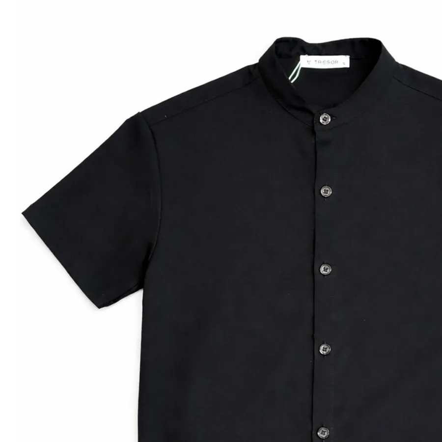 TRESOR - Ανδρικό πουκάμισο CECCO 2693 Black