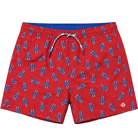 PEPE JEANS - Ανδρικό μαγιό FUNKY LOBSTER SWIIMSHORT PMB100025 (264) Royal Red