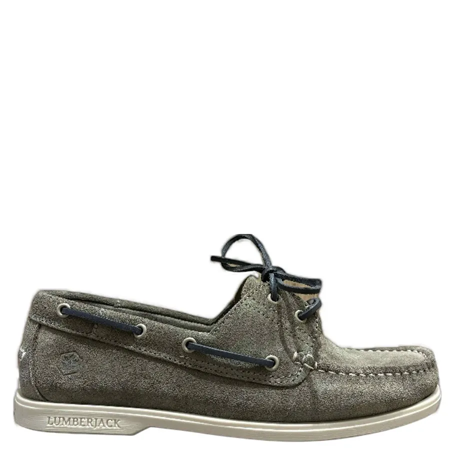 LUMBERJACK - Ανδρικά μοκασίνια NAVIGATOR 102268826-356 Sage Green