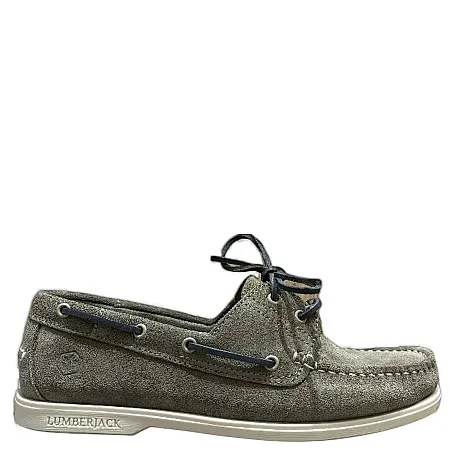 LUMBERJACK - Ανδρικά μοκασίνια NAVIGATOR 102268826-356 Sage Green