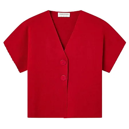 COMPANIA FANTASTICA - Γυναικεία ζακέτα  61C/10222/2S0 Red