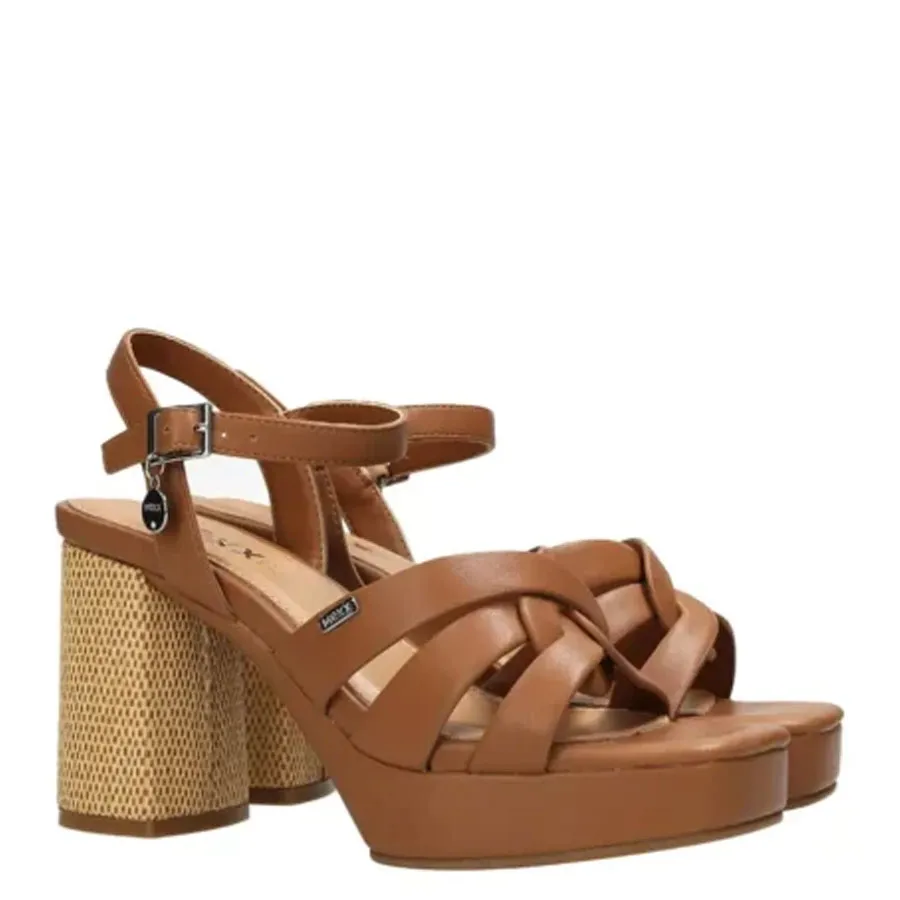 MEXX - Γυναικεία πέδιλα RIONA PISA MI001603751W-02-2004 Cognac