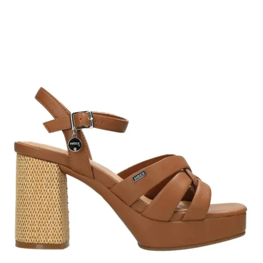 MEXX - Γυναικεία πέδιλα RIONA PISA MI001603751W-02-2004 Cognac