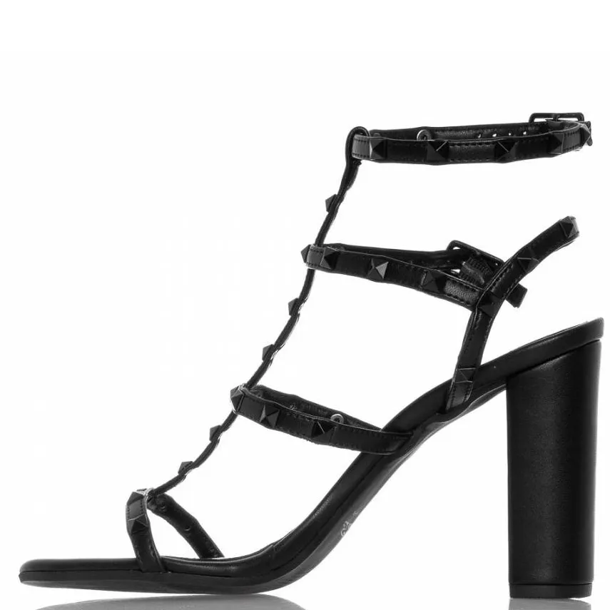 SANTE - Γυναικείο πέδιλο 24-248-01 μαύρο