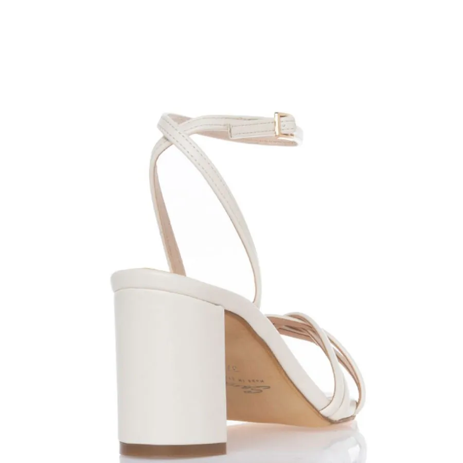 SANTE - Γυναικεία πέδιλα 25-231-16 Off White