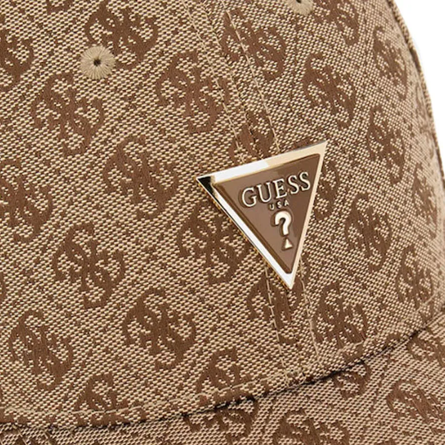 GUESS - Γυναικείο καπέλο Katya AW5368POL01-LTL Latte Logo