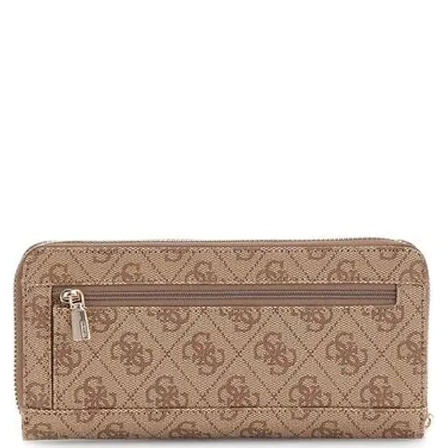GUESS - Γυναικείο πορτοφόλι LAUREL SLG SWSG7459146 Latte Logo