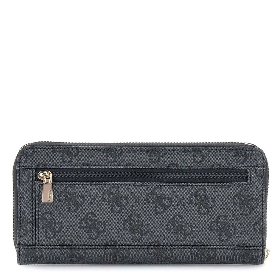 GUESS - Γυναικείο πορτοφόλι LAUREL SLG SWSG7459146 Coal Logo