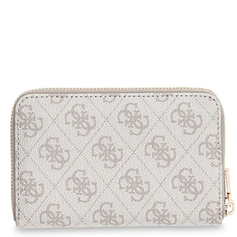 GUESS - Γυναικείο πορτοφόλι LAUREL II SLG SWSG7459140 Dark Taupe Logo
