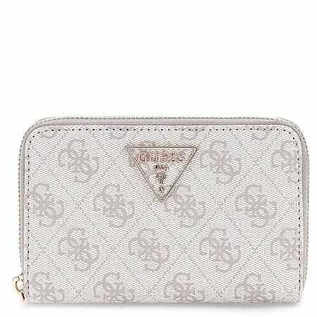 GUESS - Γυναικείο πορτοφόλι LAUREL II SLG SWSG7459140 Dark Taupe Logo