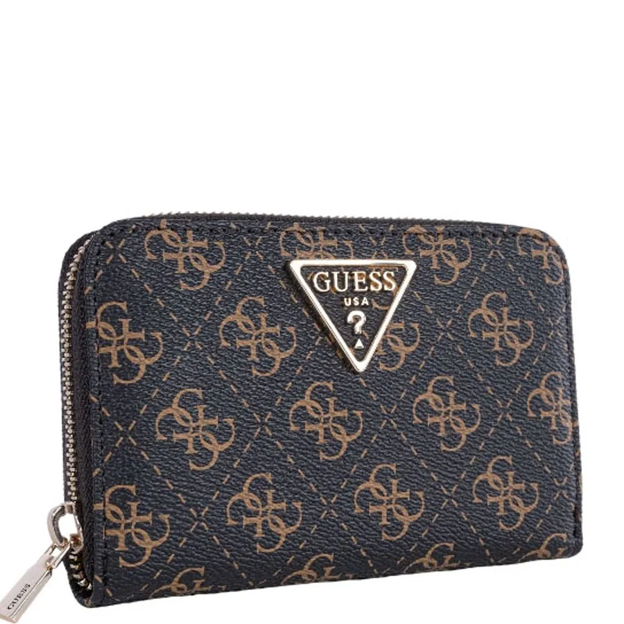 GUESS - Γυναικείο πορτοφόλι LAUREL II SLG QL7459140 Brown Logo