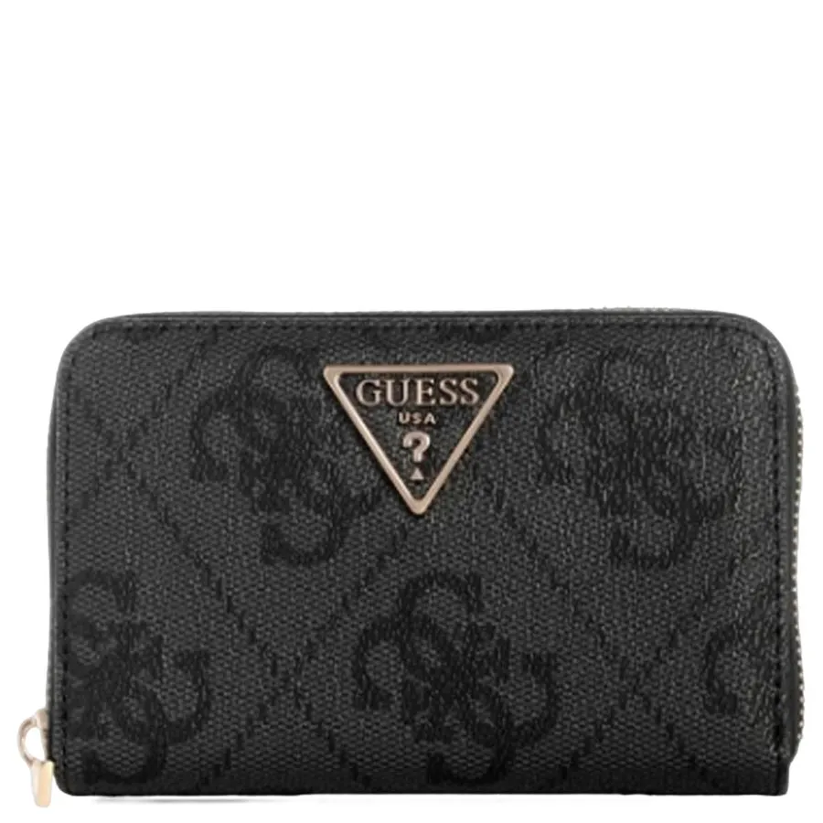 GUESS - Γυναικείο πορτοφόλι LAUREL II SLG SO7459140 Coal Logo