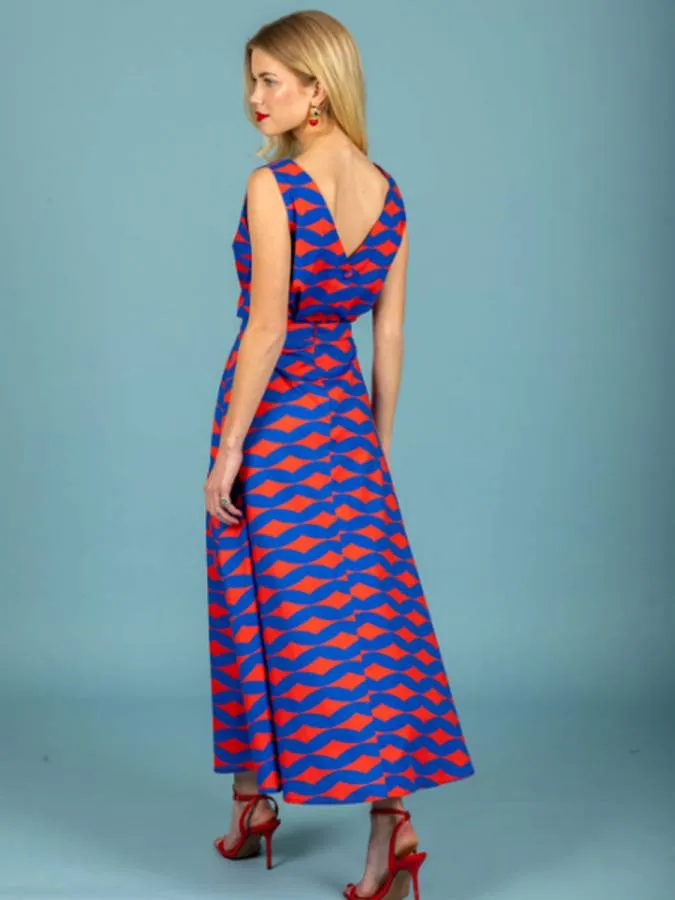 CHATON - Γυναικεία φούστα Fabio 131-41121-Blue (061)