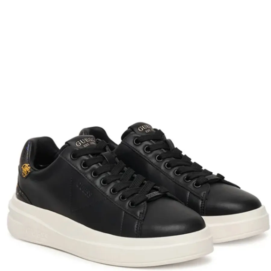 GUESS - Γυναικεία sneakers Elbina  FLPE11LEA12 Μαύρο